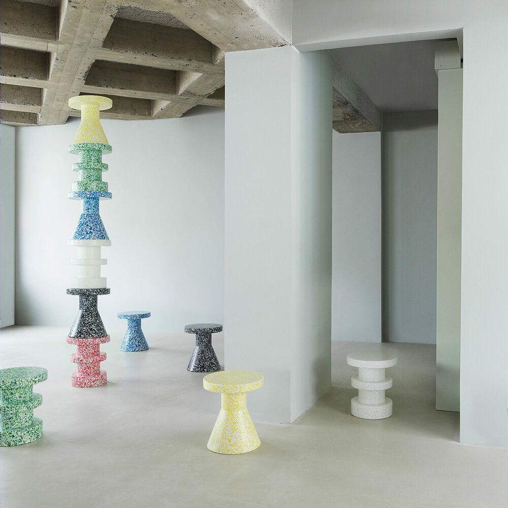 normann copenhagen | bit stool stack | green