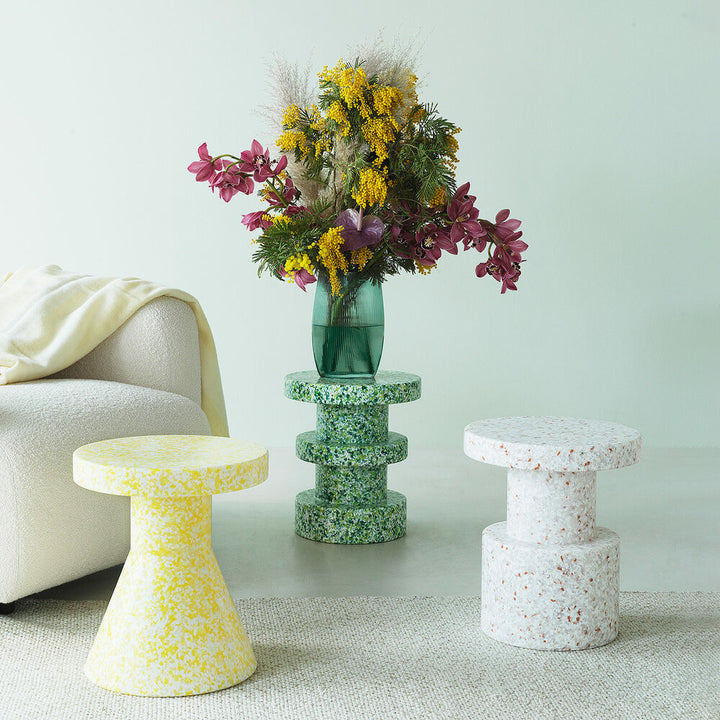 normann copenhagen | bit stool | white