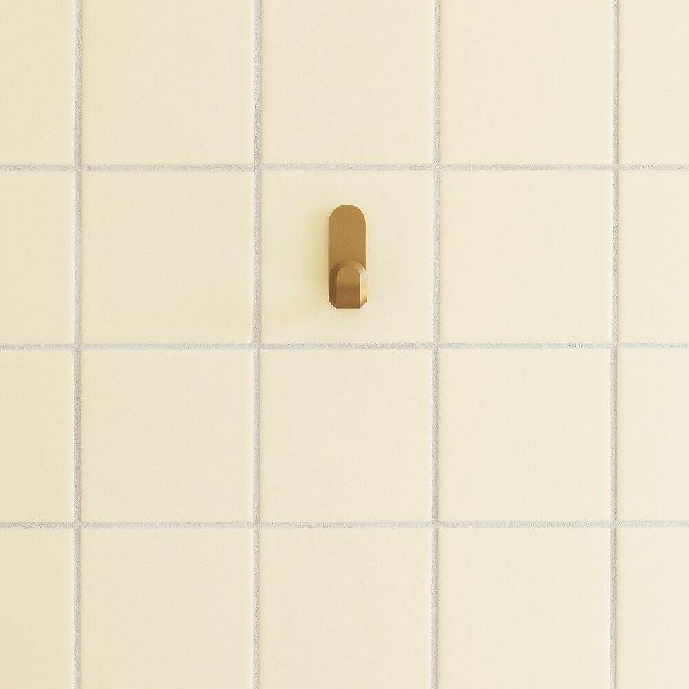 normann copenhagen | curve mini hook set | matte gold