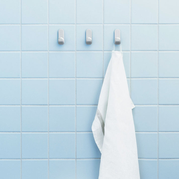normann copenhagen | curve mini hook set | matte silver