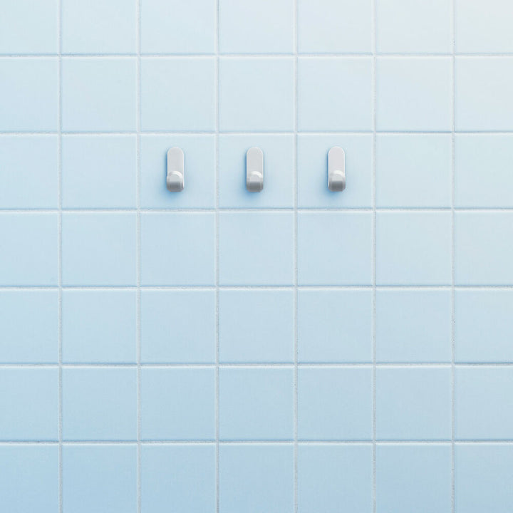 normann copenhagen | curve mini hook set | matte silver