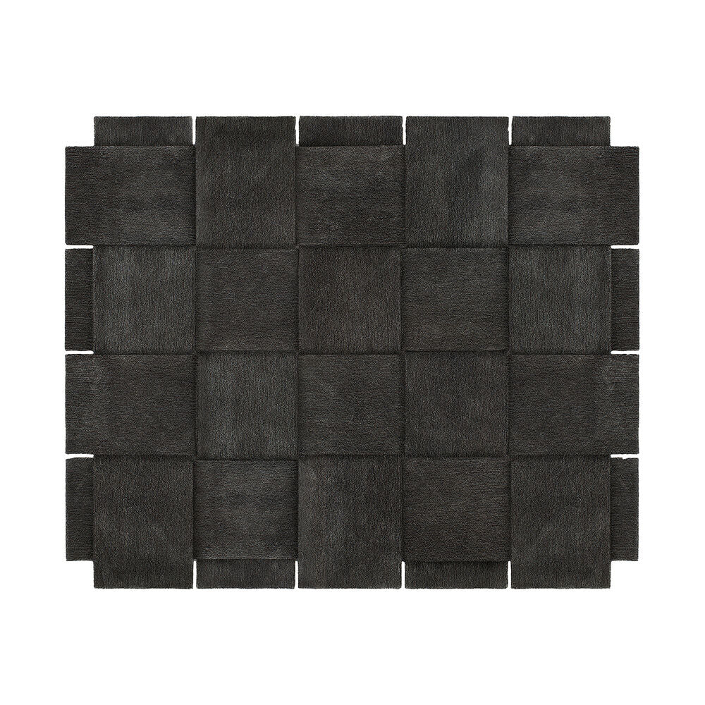 design house stockholm | basket floor rug | dark grey 245x300cm - DC
