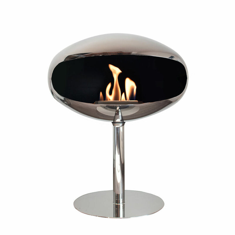 cocoon fires | pedestal | steel + steel base
