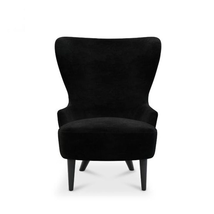 tom dixon | wingback micro chair | kvadrat gentle 2 | black 0193