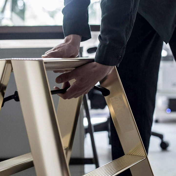 hasegawa | lucano 2 step ladder premium | gold (japan) - LC