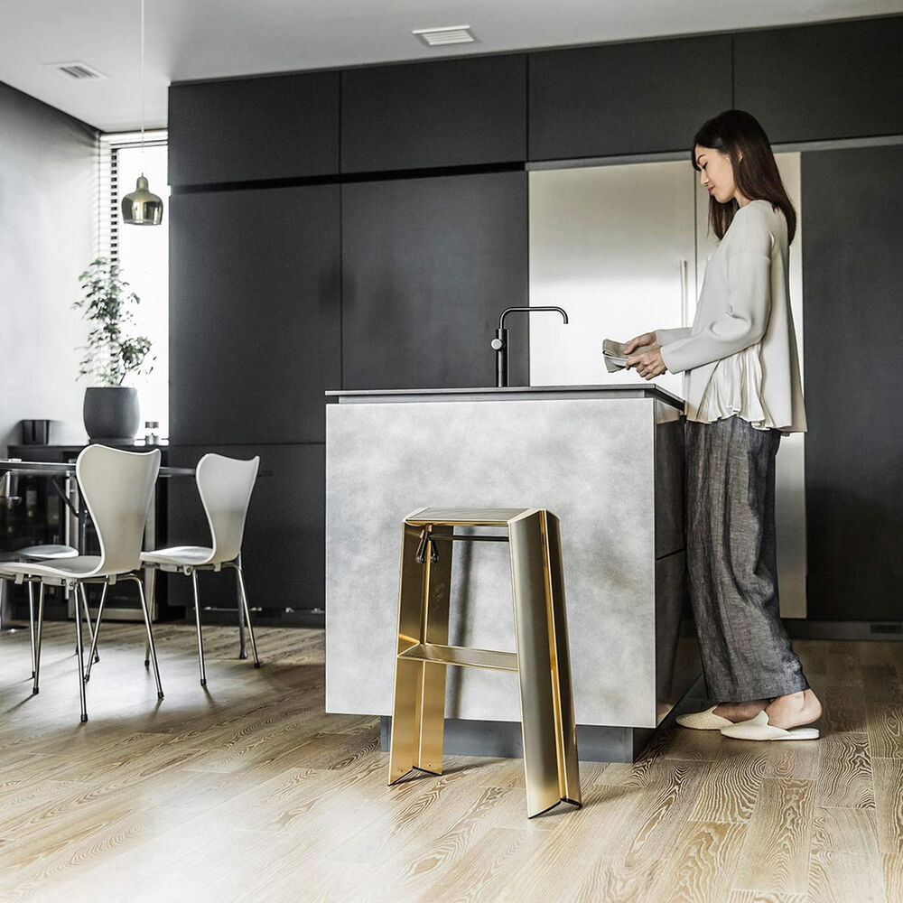 hasegawa | lucano 2 step ladder premium | gold (japan) - LC