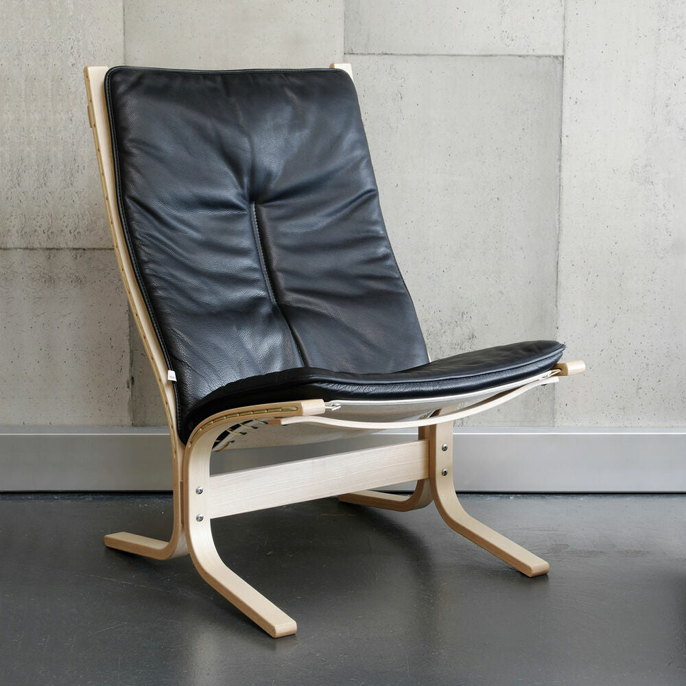 lk hjelle | siesta fiora 305 chair | high back | oak + hemsen HA19 leather