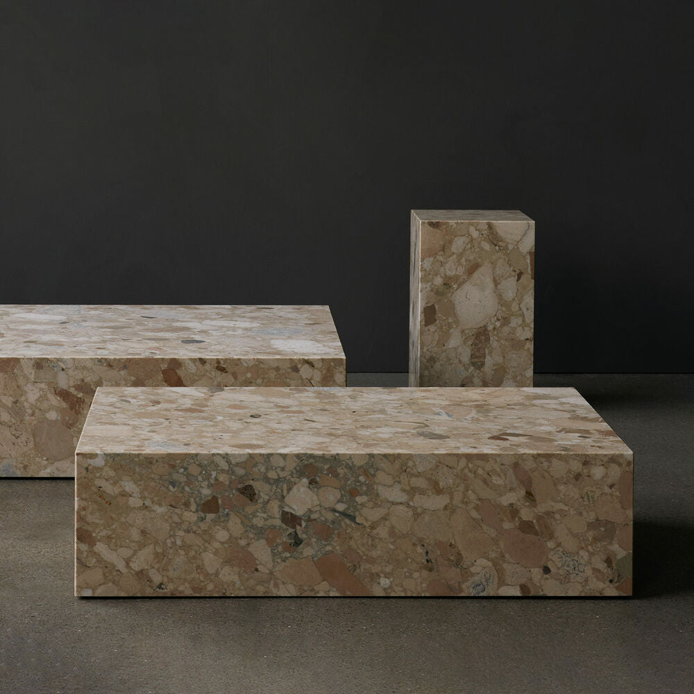 audo copenhagen (menu) | plinth low | kunis breccia stone