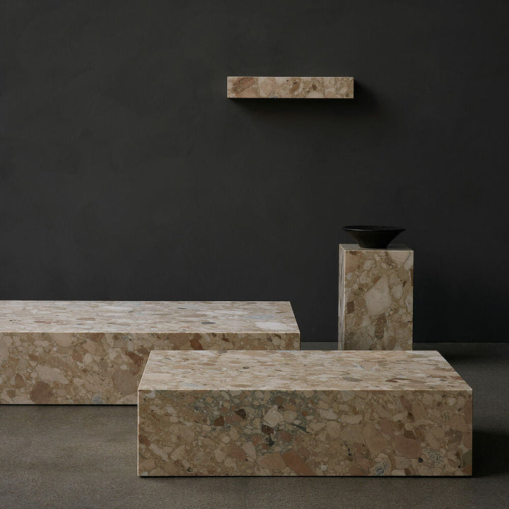 audo copenhagen (menu) | plinth low | kunis breccia stone