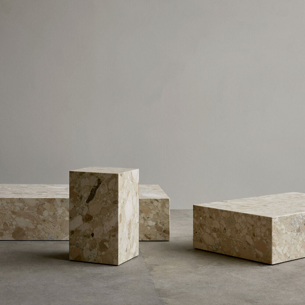 audo copenhagen (menu) | plinth low | kunis breccia stone