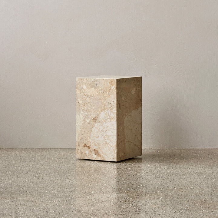 audo copenhagen (menu) | plinth tall | kunis breccia stone