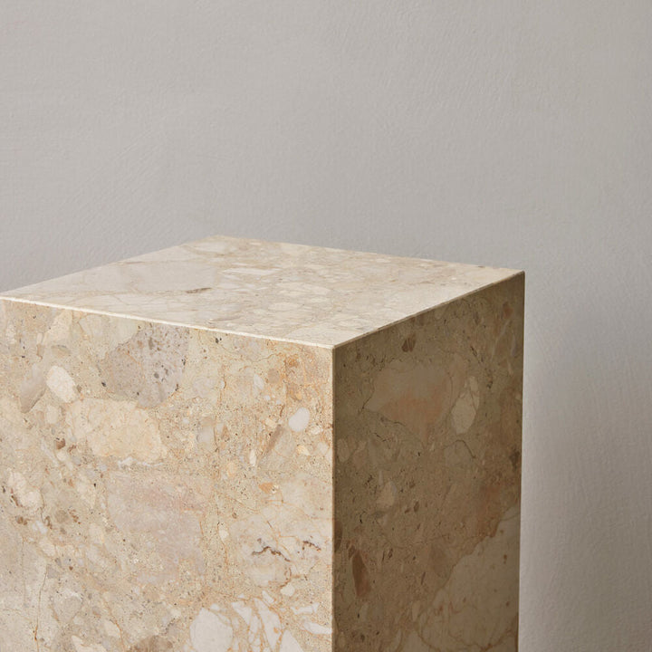 audo copenhagen (menu) | plinth tall | kunis breccia stone