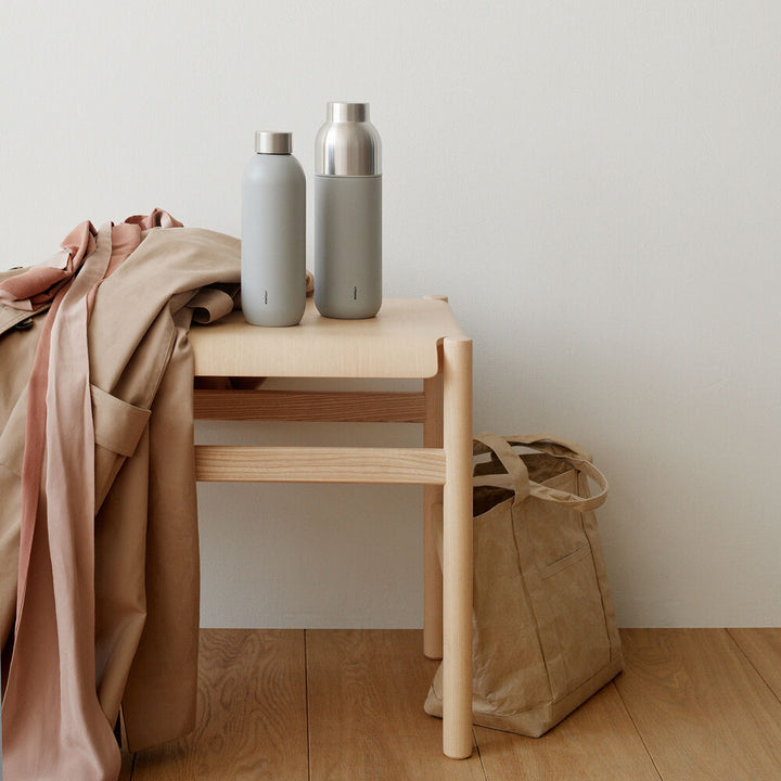 stelton | keep cool vacuum insulated bottle | light grey ~ DC