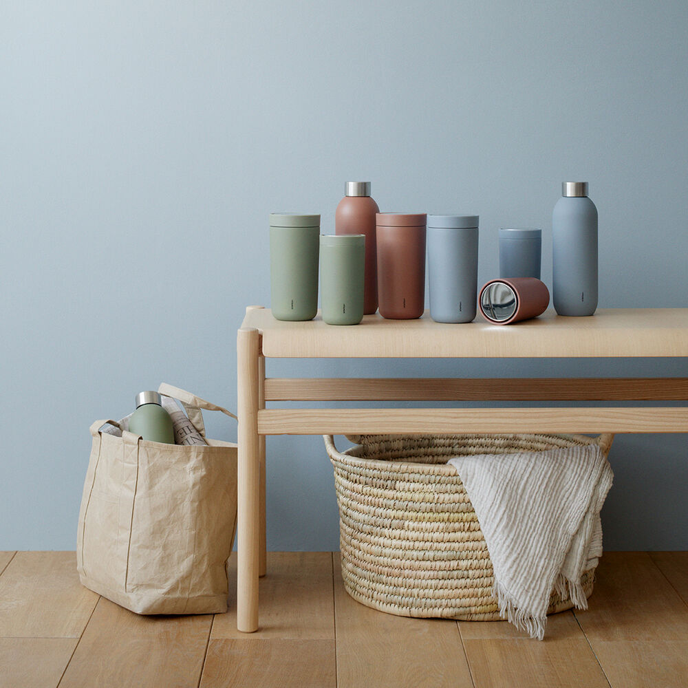 stelton | keep cool vacuum insulated bottle | rust ~ DC