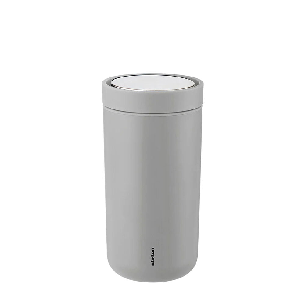 stelton | to go click vacuum insulated cup | soft light grey 200ml ~ DC