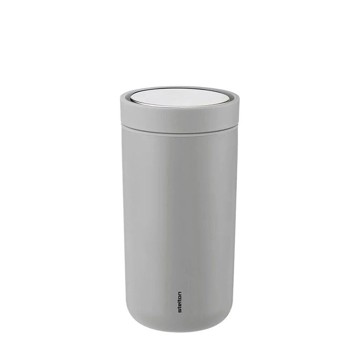 stelton | to go click vacuum insulated cup | soft light grey 200ml ~ DC
