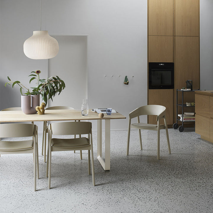 muuto | cover armchair | dark beige + stone leather