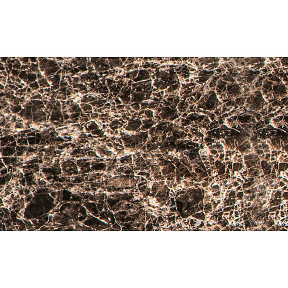 janua | bc 09 basket coffee table round | emperador stone + black base