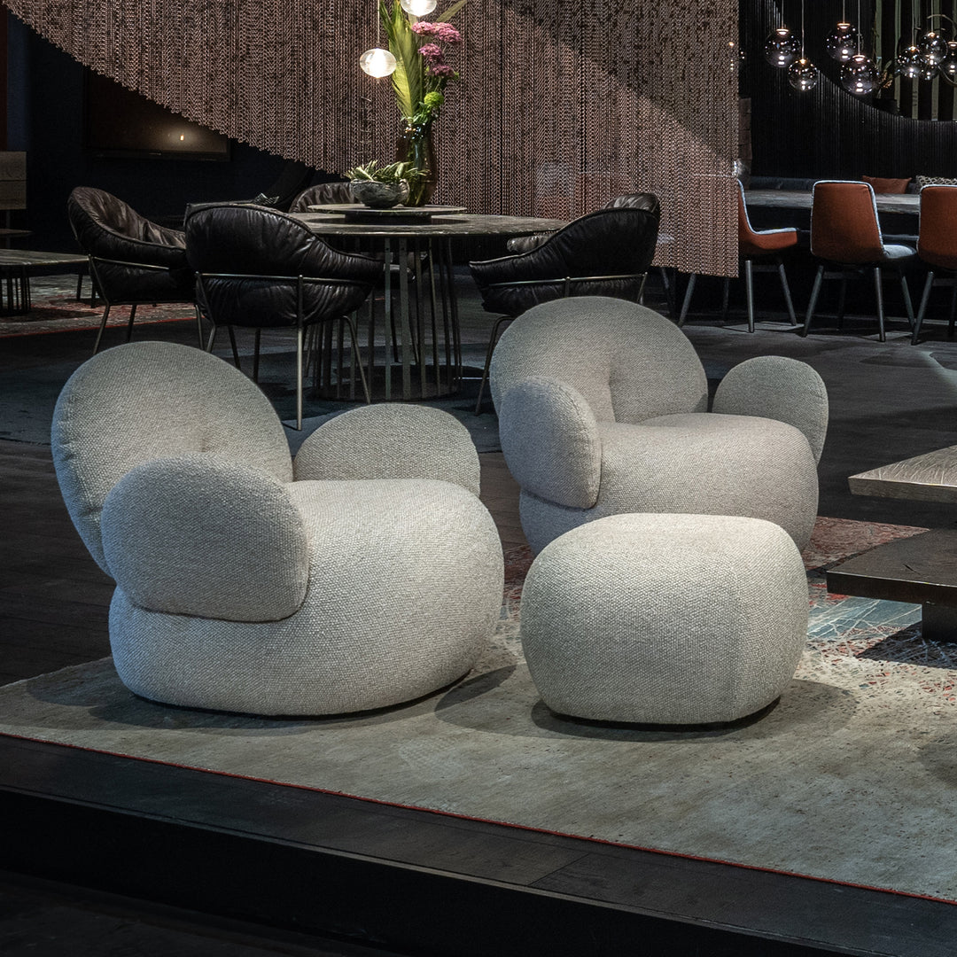 freifrau | nana love seat petite | rotating frame | monza melange 99