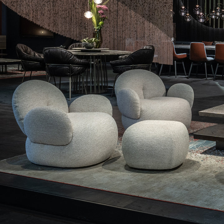 freifrau | nana love seat petite | rotating frame | monza melange 99