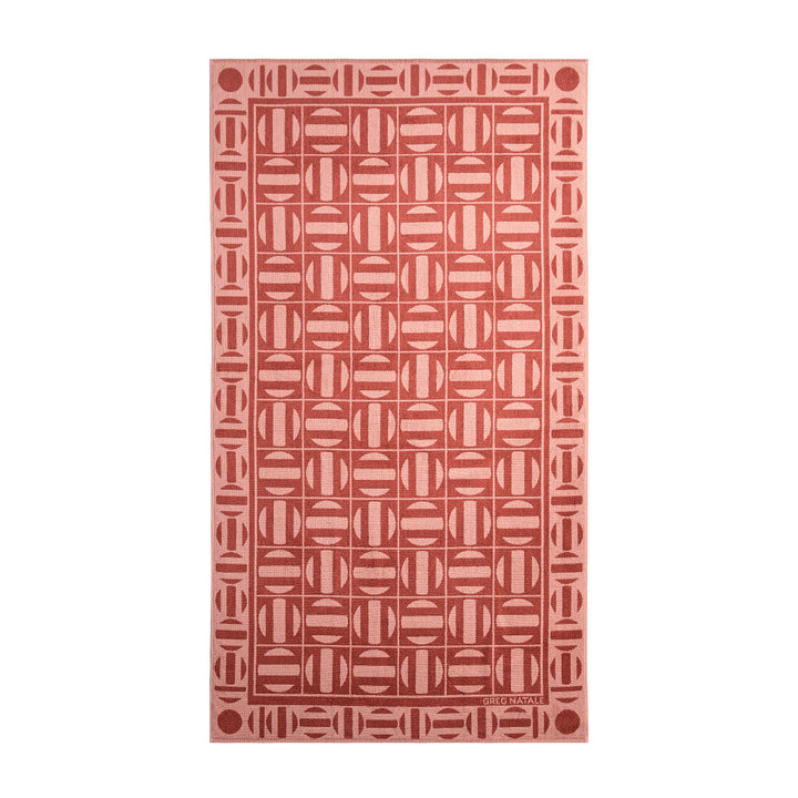 greg natale | sorrento beach towel | pink ~ DC