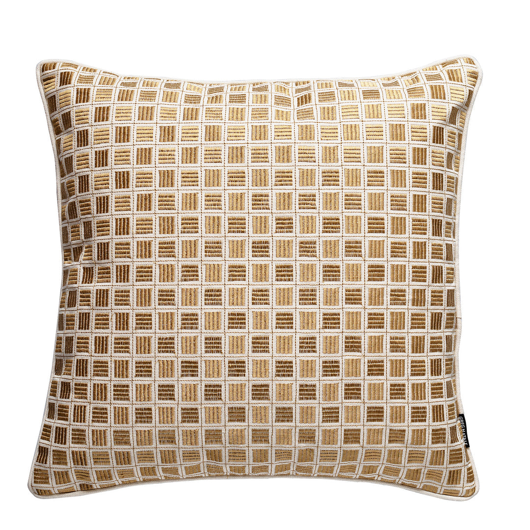 greg natale | capella cushion | gold ~ DC