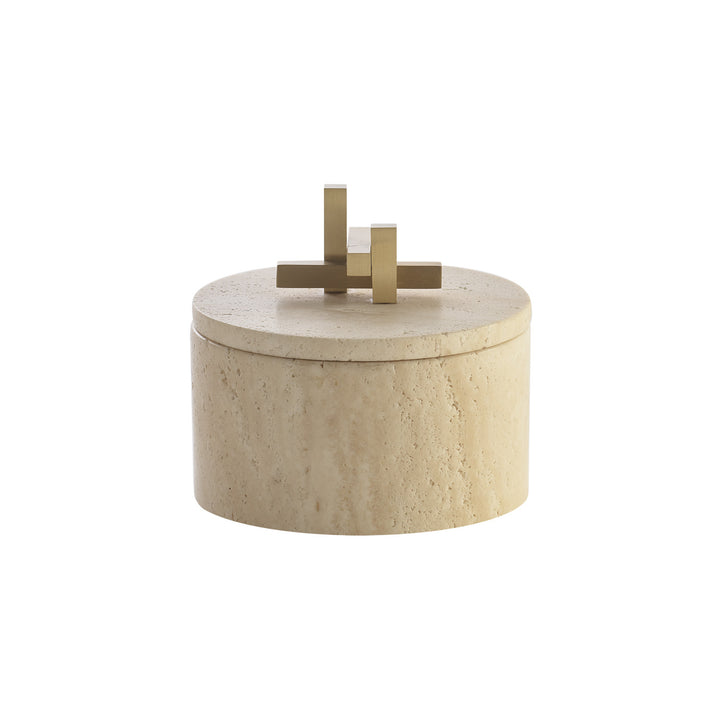 greg natale | metropolis box round | travertine - DC