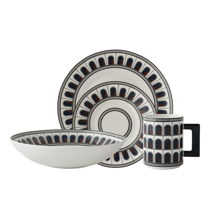 greg natale | palazzo dinner plate | navy ~ DC