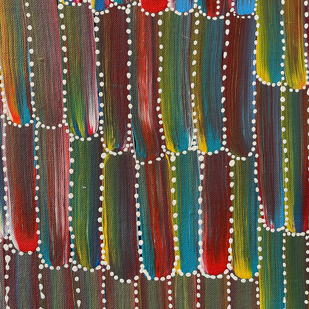 jeannie mills pwerle | original artwork | bush yam - ID23177