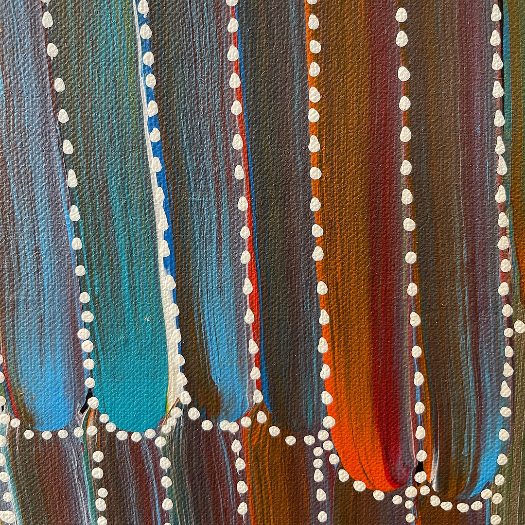 jeannie mills pwerle | original artwork | bush yam - ID23177