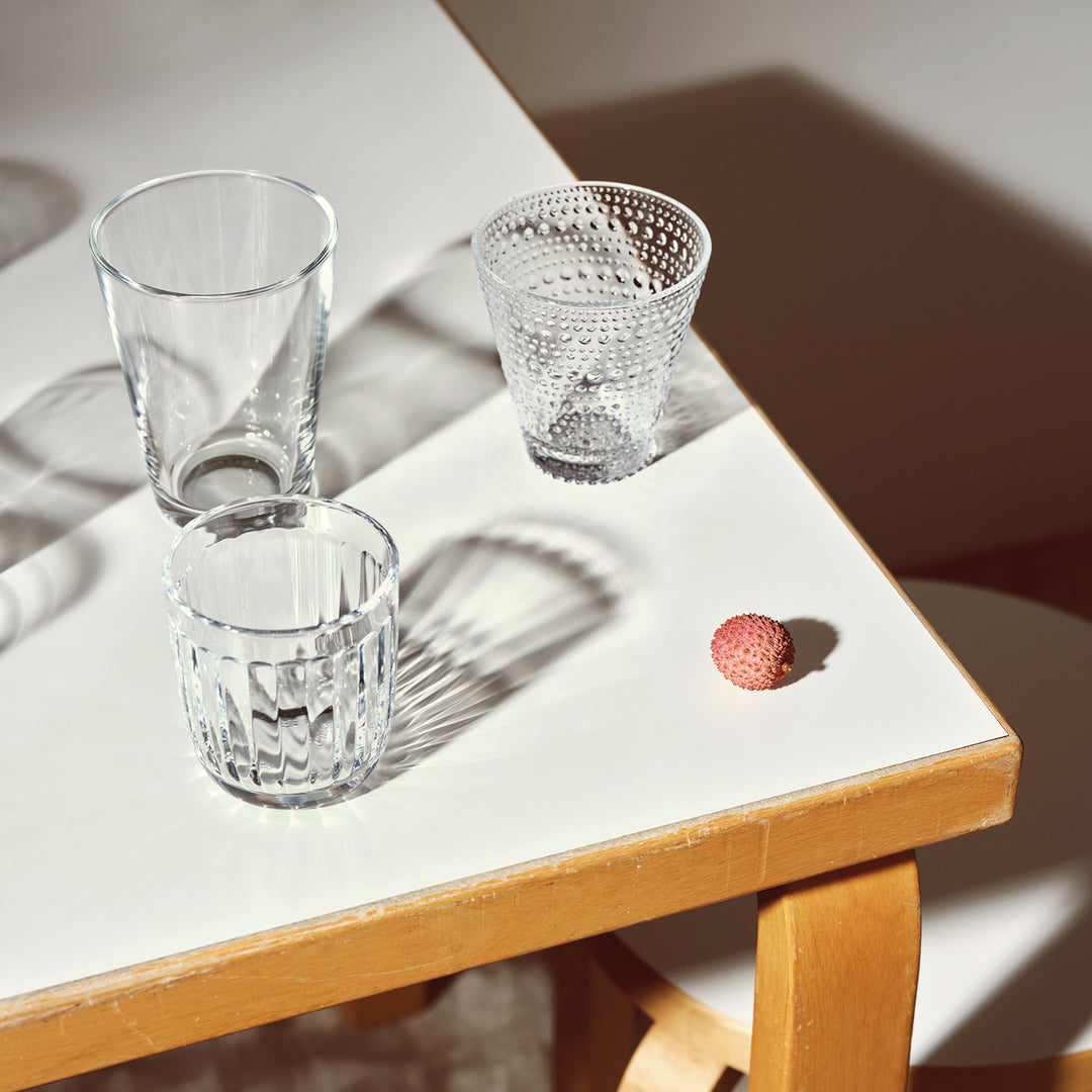 iittala | kartio highball glass | set of 2 | clear