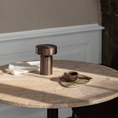 audo copenhagen (menu) | column table lamp | bronze v2