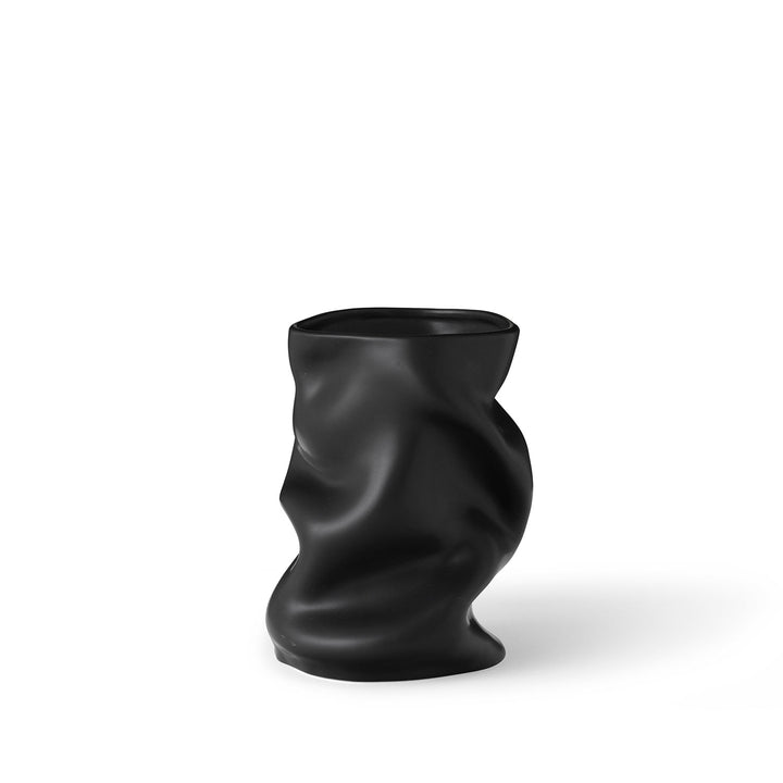 audo copenhagen (menu) | collapse vase | black 20cm