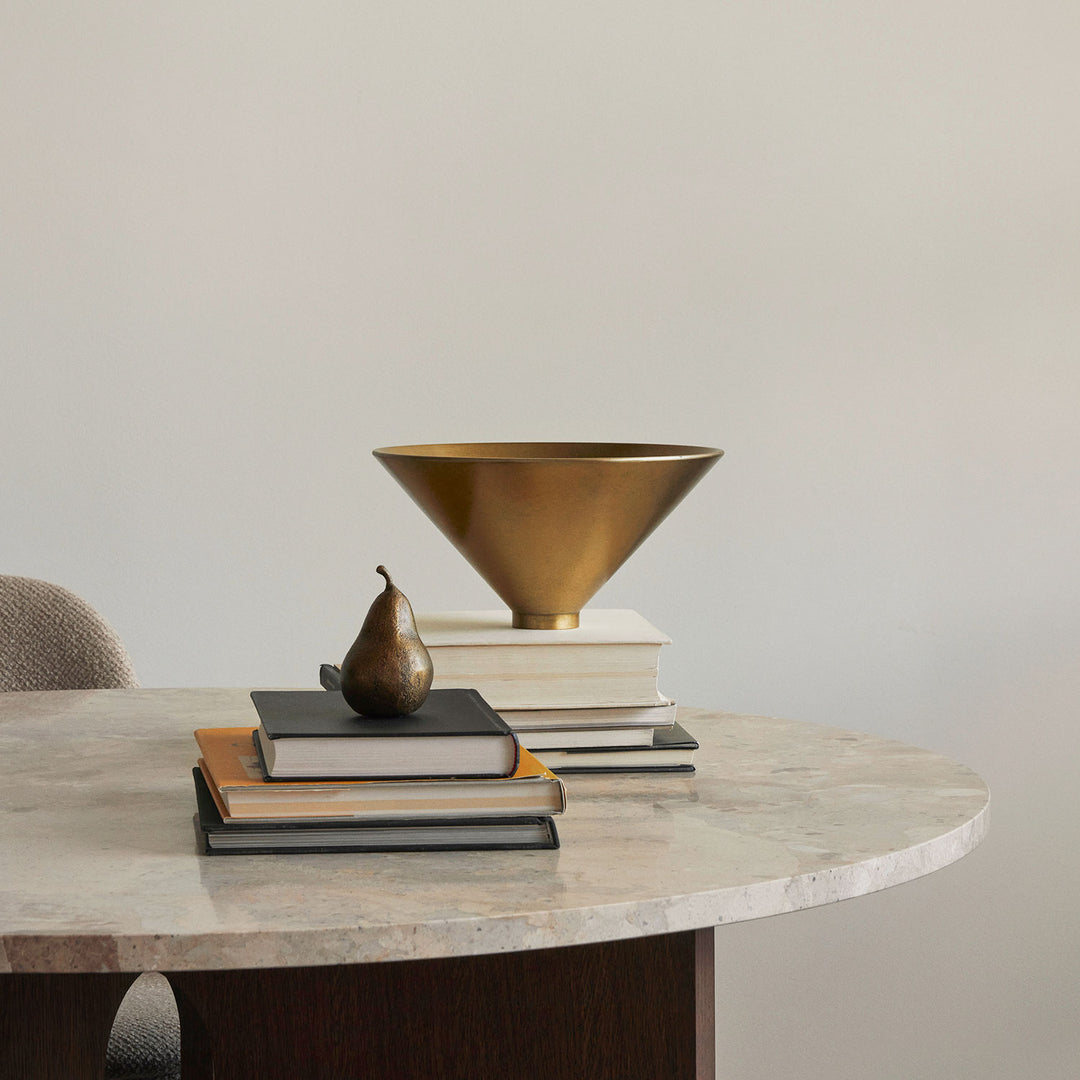 audo copenhagen (menu) | sentiment (pear) paper weight | brass