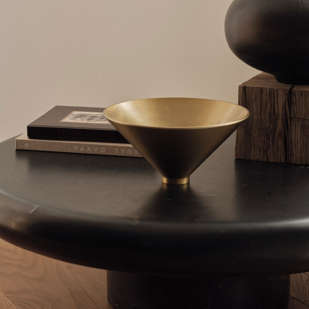 audo copenhagen (menu) | taper bowl | brass