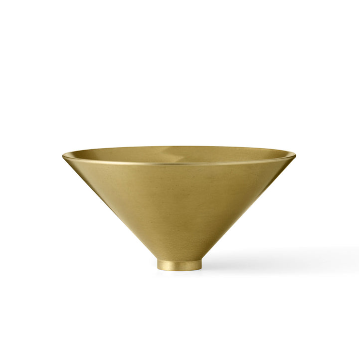 audo copenhagen (menu) | taper bowl | brass