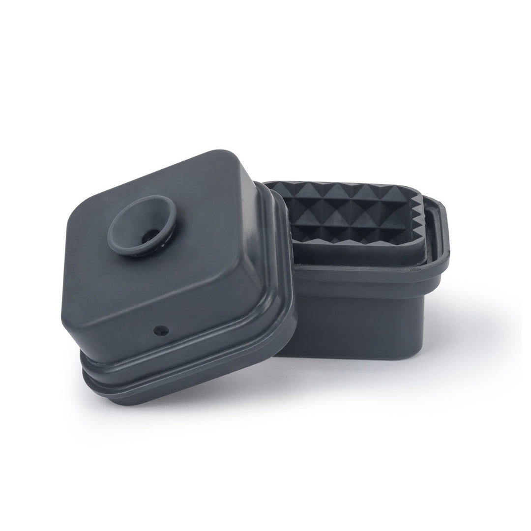 peak | cocktail ice cube cubic | charcoal