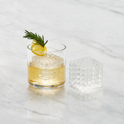 peak | cocktail ice cube cubic | charcoal