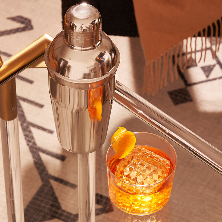 peak | cocktail ice cube cubic | charcoal