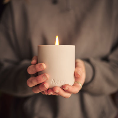 aery living | fernweh scented candle | himalayan cedarleaf