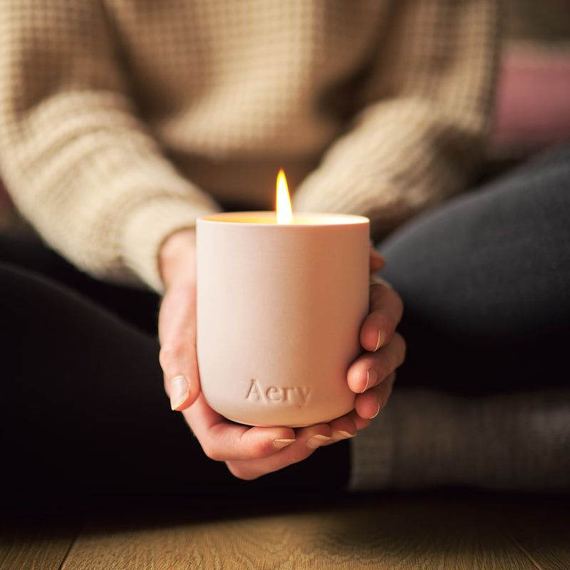 aery living | fernweh scented candle | parisian rose