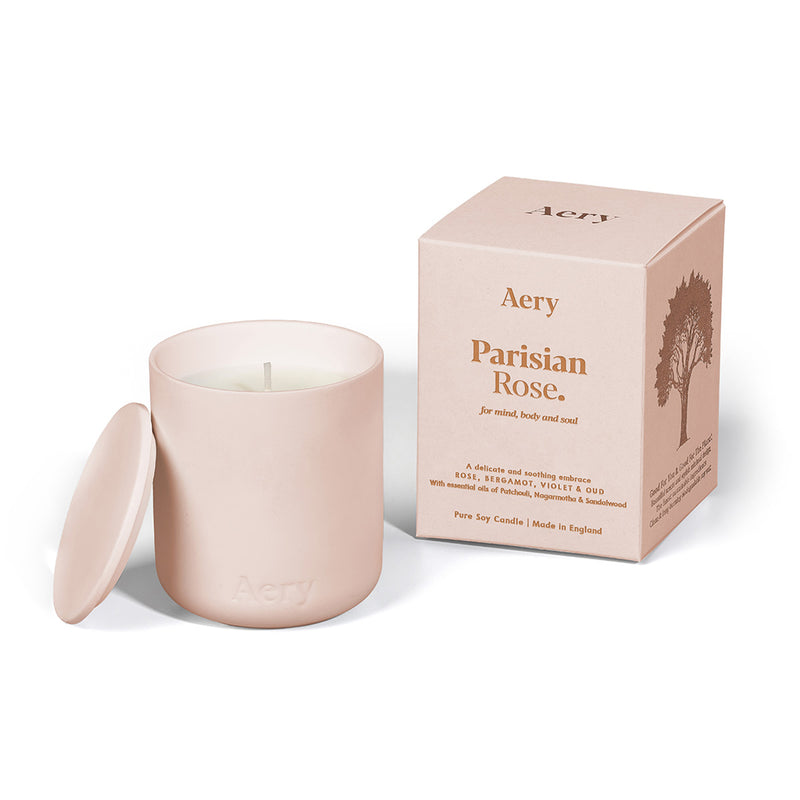 aery living | fernweh scented candle | parisian rose