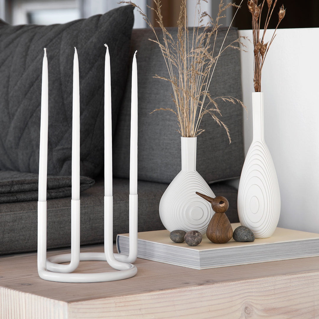architectmade | gemini candleholder | white