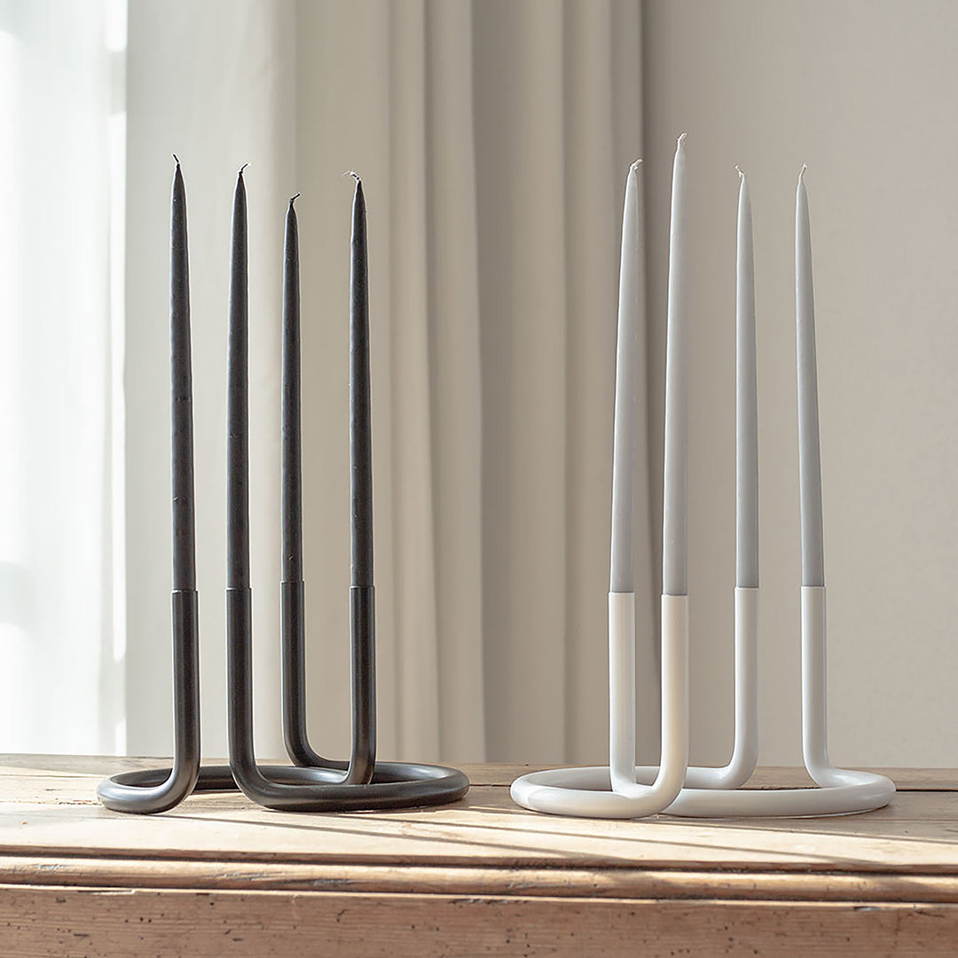 architectmade | gemini candleholder | white