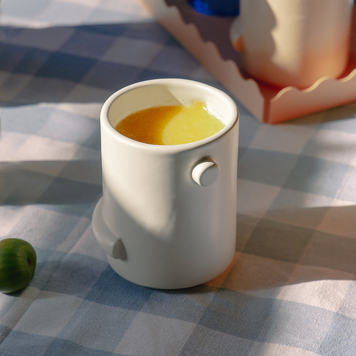 areaware | confetti cup | white ~ DC