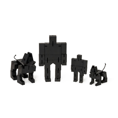 areaware | cubebot milo | small black ~ DC