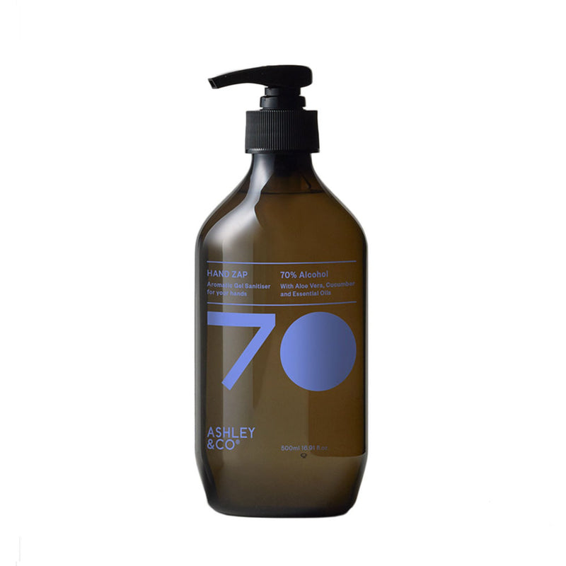 ashley + co | hand zap gel sanitiser | peppy + lucent - LC