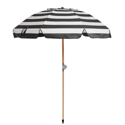 basil bangs | luxury beach umbrella | cadet