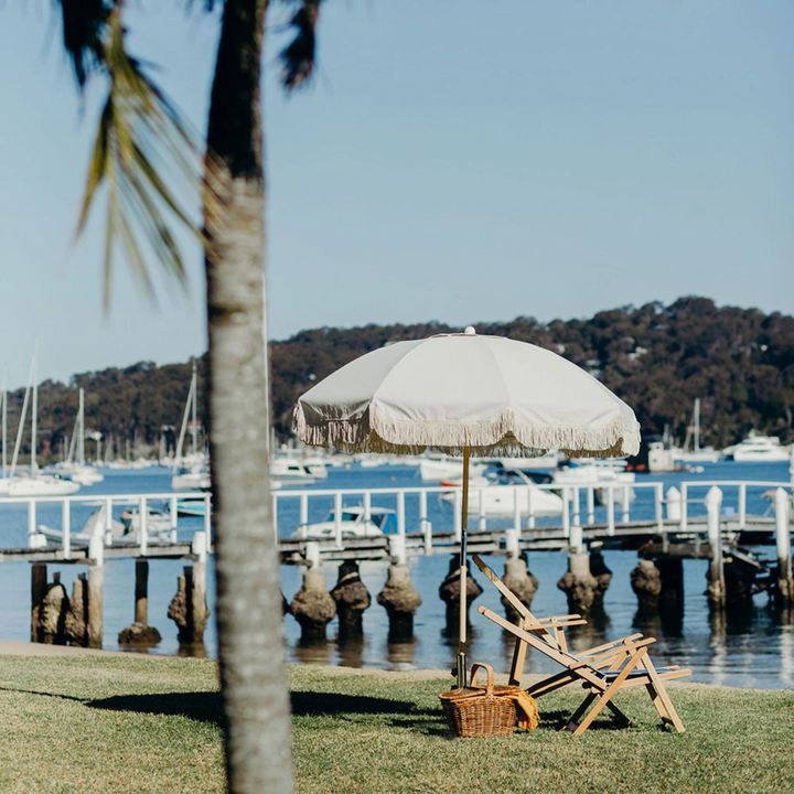 basil bangs | premium beach umbrella | salt - LC