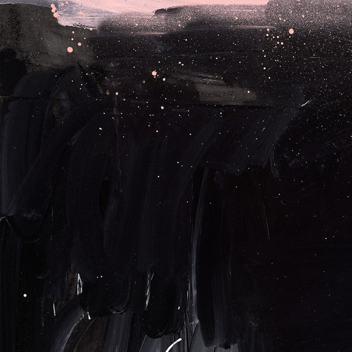 blacklist | forever square canvas print | extra large | white - LC